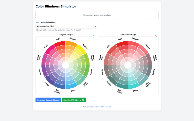 Color Blindness Simulator preview